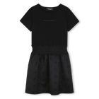 Vestido de manga corta KARL LAGERFELD KIDS 
                    NI&Ntilde;A