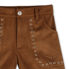 Pantalones cortos de gamuza immitation ZADIG & VOLTAIRE 
                    NI&Ntilde;A