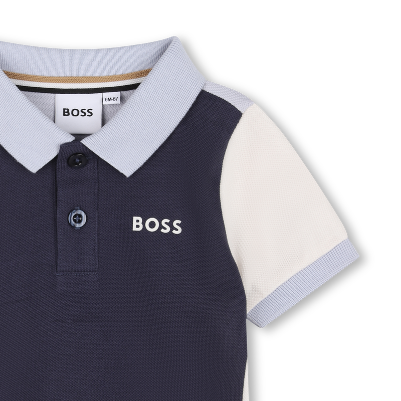 Polo de manga corta BOSS 
                        NI&Ntilde;O