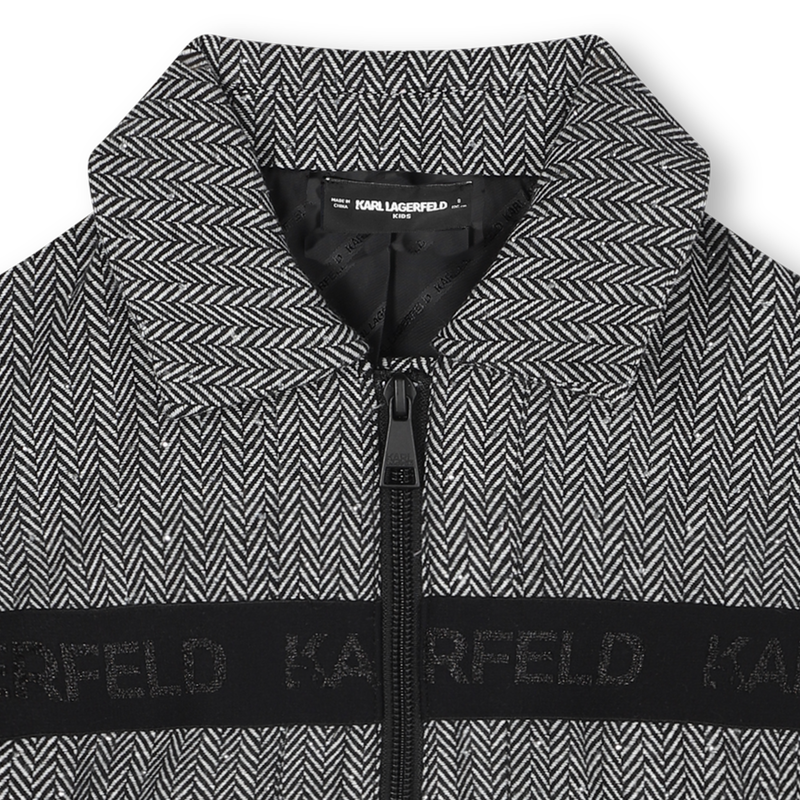 Chaqueta con pedrer&iacute;a KARL LARGERFELD KIDS 
                        NI&Ntilde;A