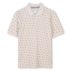 Polo recto estampado BOSS 
                    NI&Ntilde;O