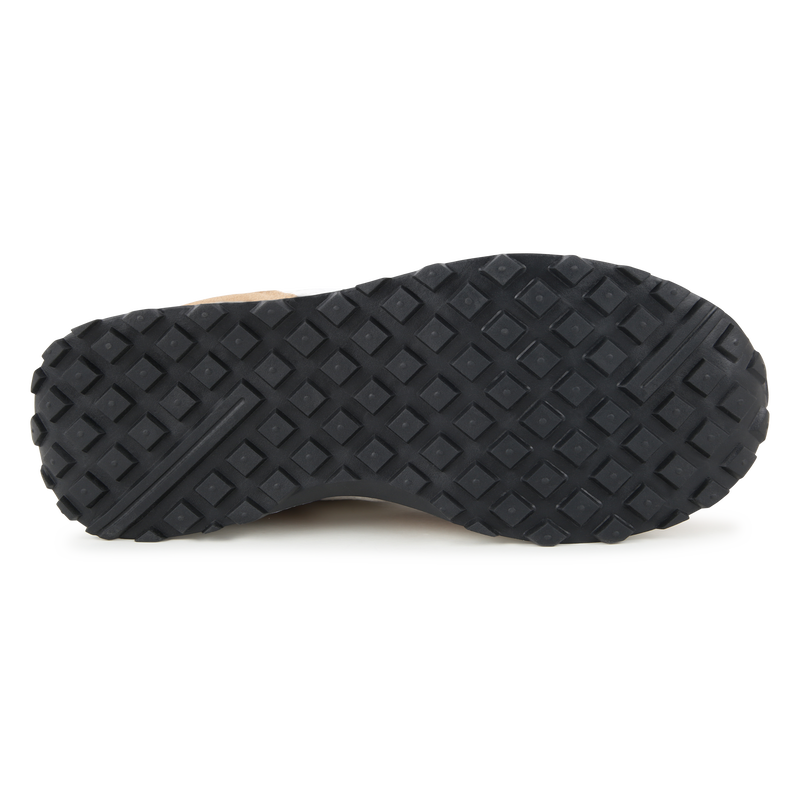 Deportivas cordones en piel BOSS 
                        NI&Ntilde;O