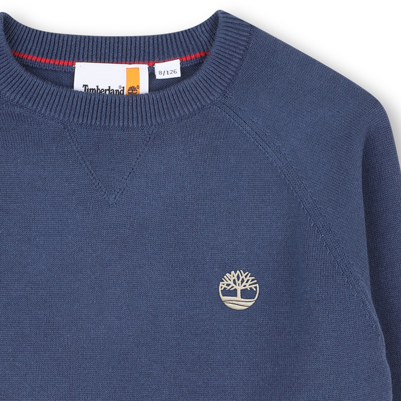 JERSEY CON BORDADO TIMBERLAND 
                        NI&Ntilde;O