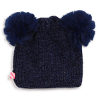 Gorro con pompones dobles BILLIEBLUSH 
                    NI&Ntilde;A