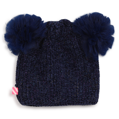 Gorro con pompones dobles BILLIEBLUSH NI&Ntilde;A