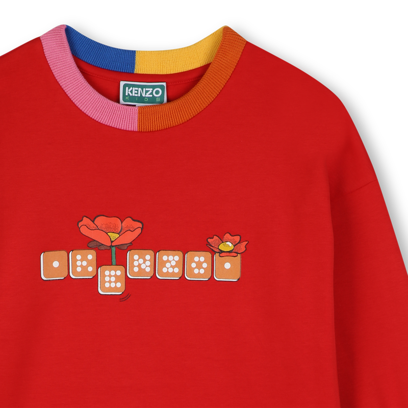 Vestido de manga larga KENZO KIDS 
                        NI&Ntilde;A