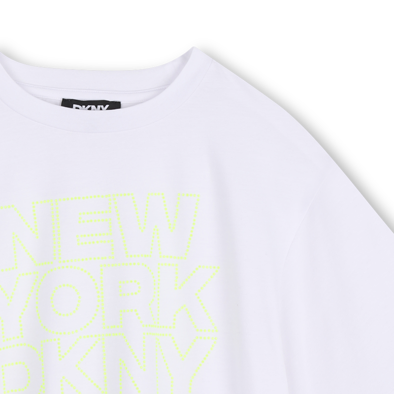 Camiseta de mangas cortas DKNY 
                        NI&Ntilde;A