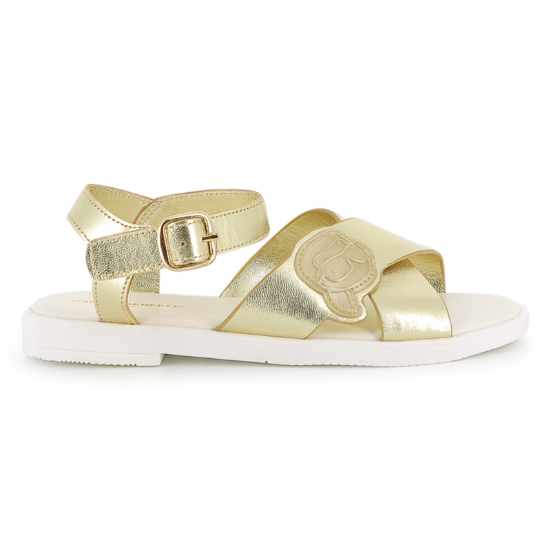 SANDALIAS DE PIEL DE VACUNO KARL LAGERFELD KIDS 
                        NI&Ntilde;A