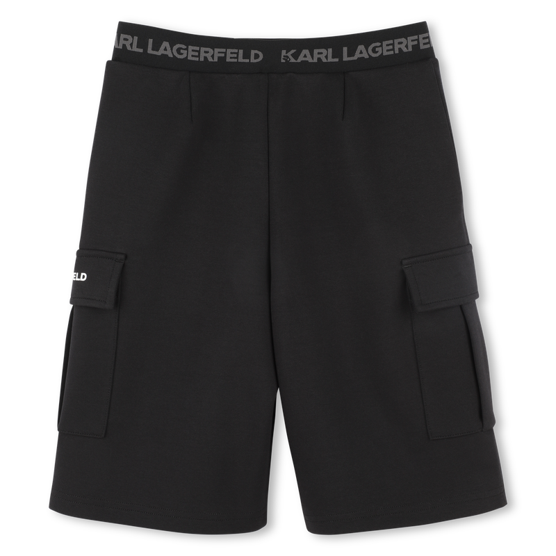 Bermudas con bolsillos KARL LAGERFELD KIDS 
                        NI&Ntilde;O