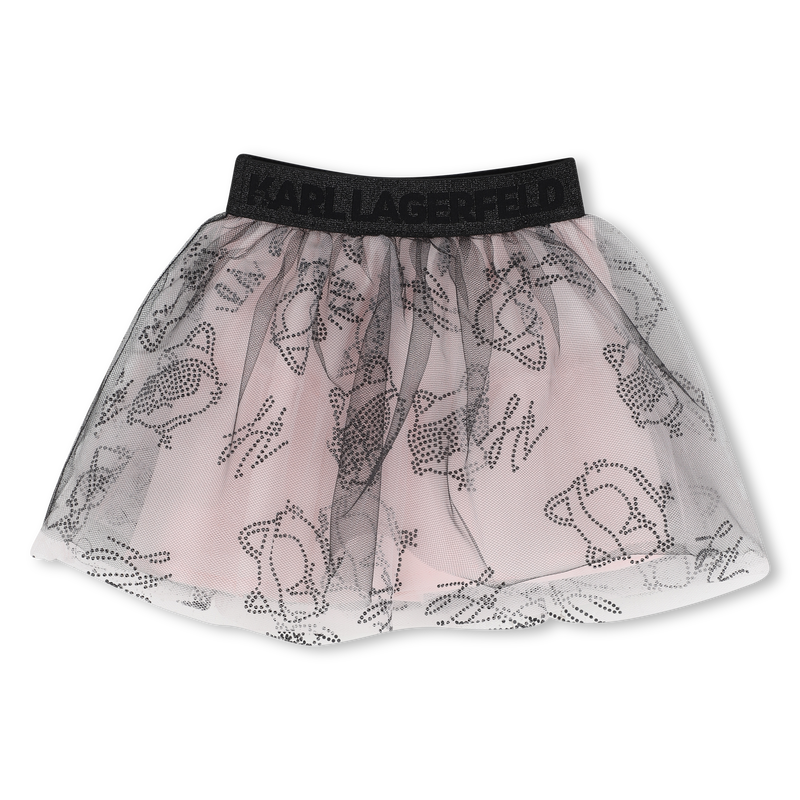 Conjunto de sudadera y falda KARL LAGERFELD KIDS 
                        NI&Ntilde;A