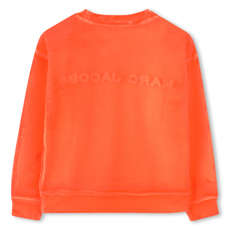 Sudadera de mulet&oacute;n de algod&oacute;n MARC JACOBS 
                        UNISEXO
