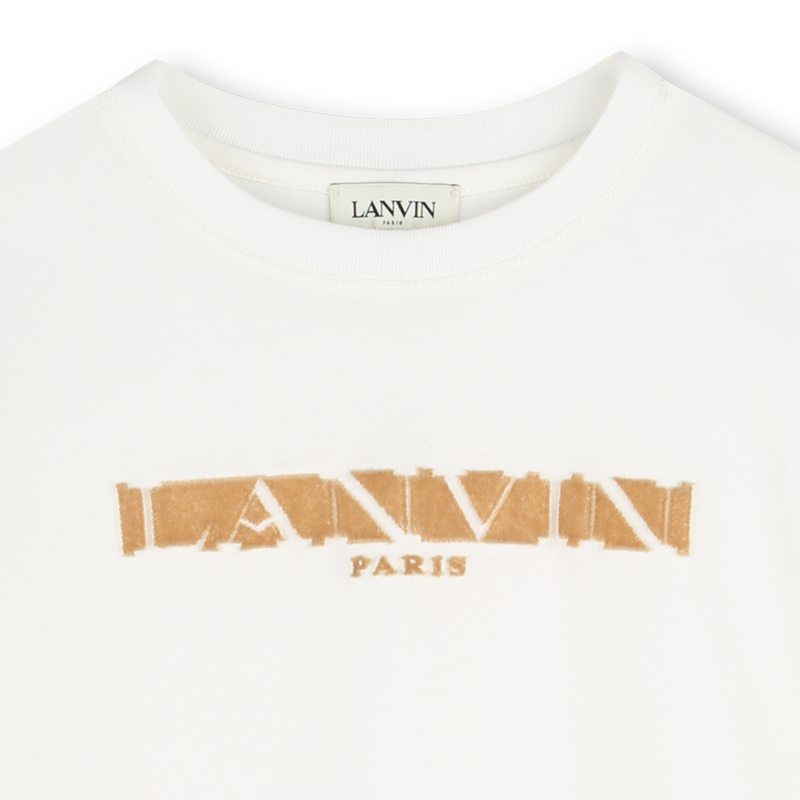 Camiseta de manga corta LANVIN 
                        NI&Ntilde;O