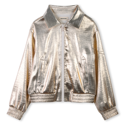 Chaqueta bomber con bolsillos ZADIG & VOLTAIRE NI&Ntilde;A