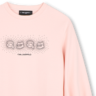 Vestido de manga larga KARL LAGERFELD KIDS 
                    NI&Ntilde;A