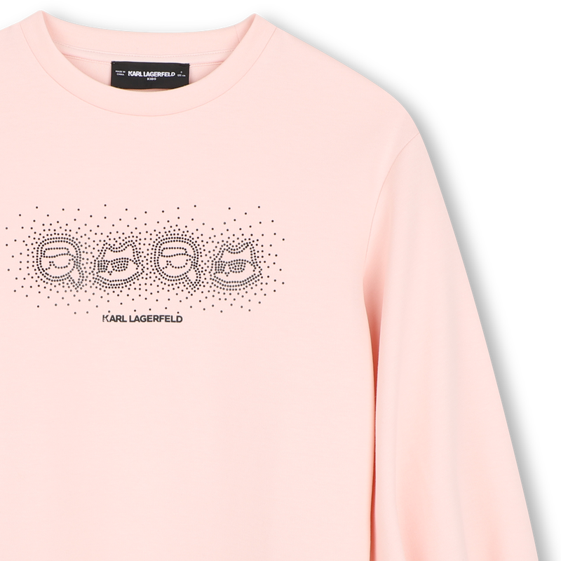 Vestido de manga larga KARL LAGERFELD KIDS 
                        NI&Ntilde;A