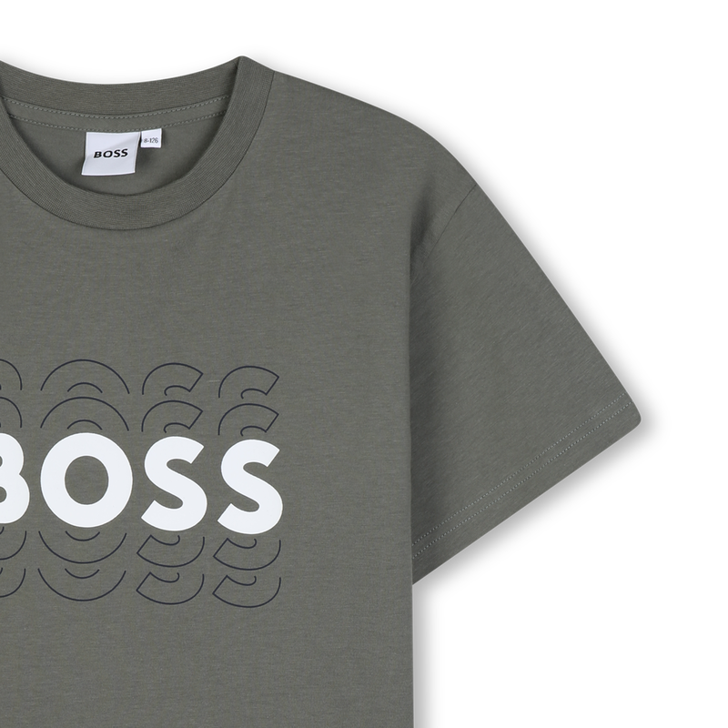 CAMISETA DE MANGA CORTA BOSS 
                        NI&Ntilde;O
