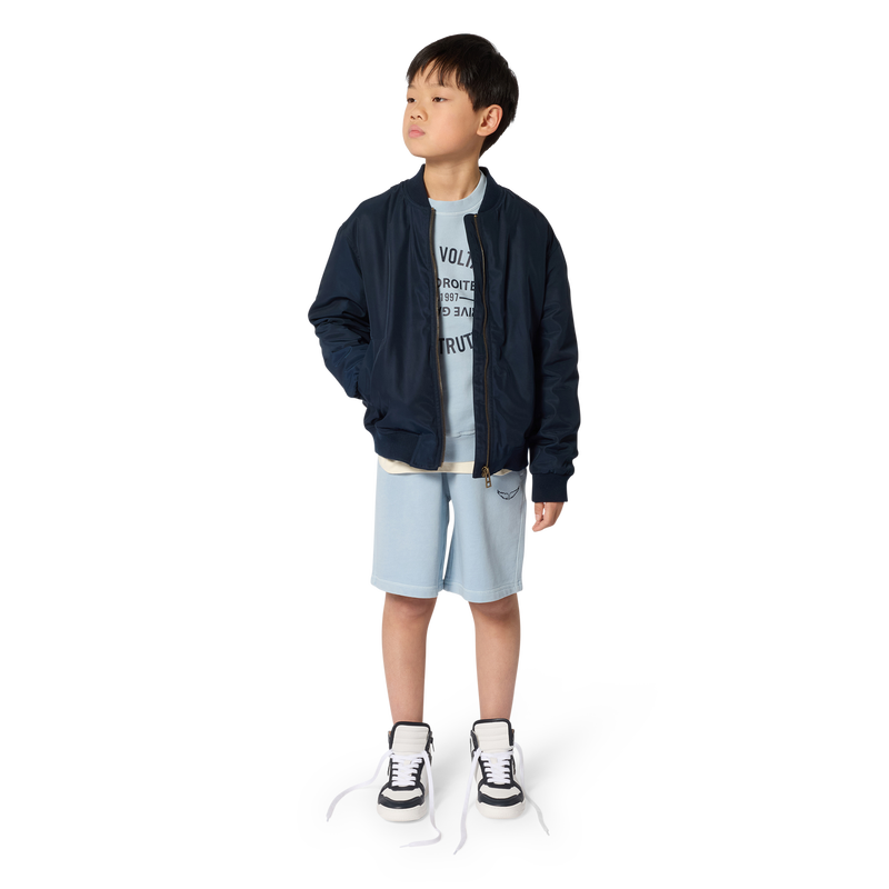 CHAQUETA BOMBER CON CREMALLERA ZADIG & VOLTAIRE 
                        NI&Ntilde;O