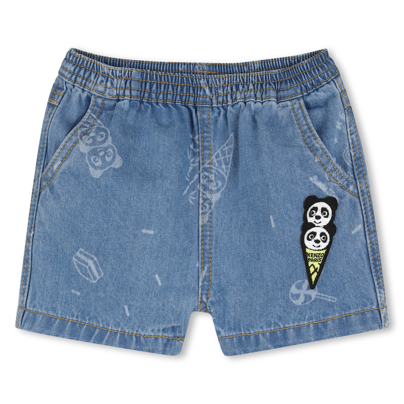 BERMUDAS VAQUERAS KENZO KIDS 
                        NI&Ntilde;O