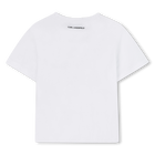 Camiseta de manga corta KARL LAGERFELD KIDS 
                    NI&Ntilde;A