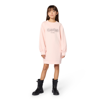 Vestido de manga larga KARL LAGERFELD KIDS NI&Ntilde;A