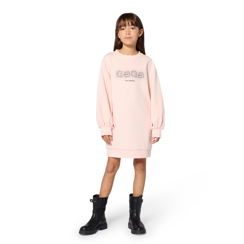 Vestido de manga larga KARL LAGERFELD KIDS 
                        NI&Ntilde;A