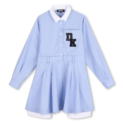Vestido de manga larga DKNY NI&Ntilde;A