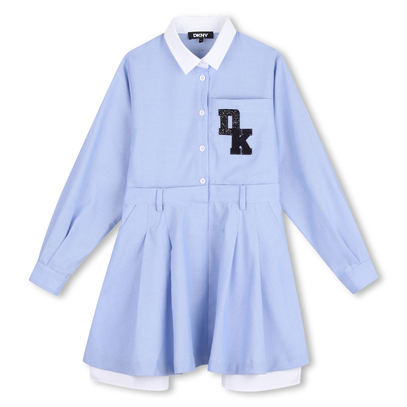Vestido de manga larga DKNY 
                        NI&Ntilde;A