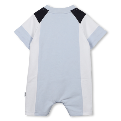Mono corto tricolor BOSS NI&Ntilde;O