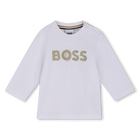 Camiseta de manga larga, BLANCO, hi-res