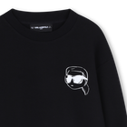 Sudadera estampada KARL LAGERFELD KIDS 
                    NI&Ntilde;O