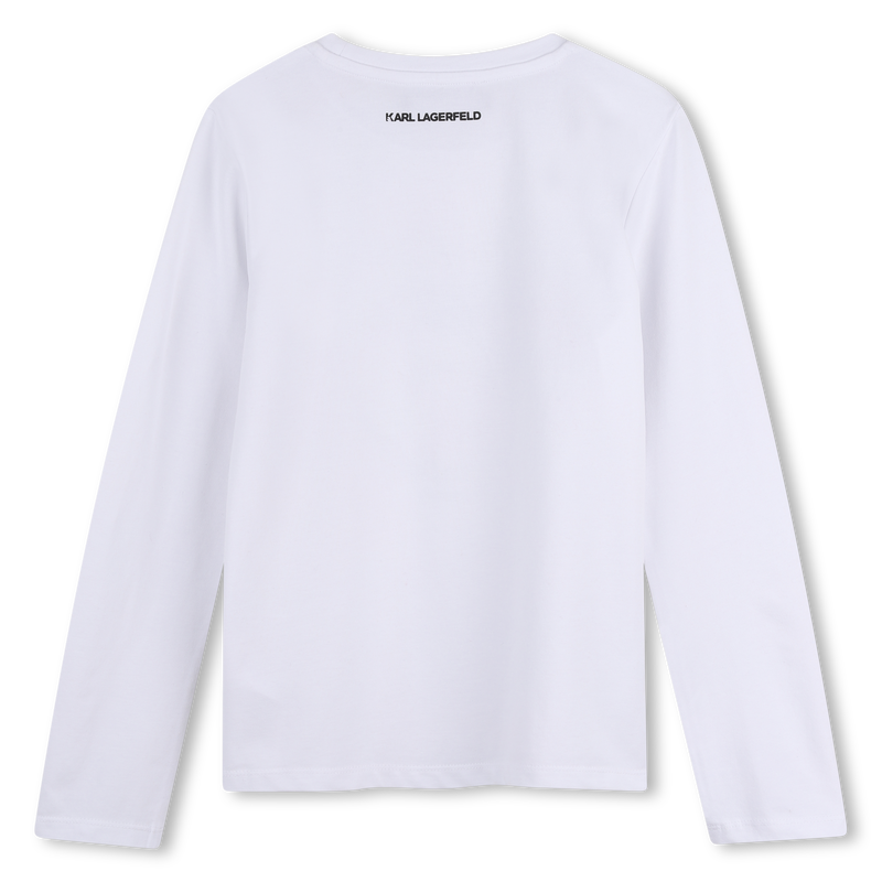 Camiseta de manga larga KARL LAGERFELD KIDS 
                        NI&Ntilde;A