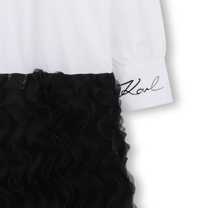 Vestido de manga larga KARL LARGERFELD KIDS 
                        NIÑA