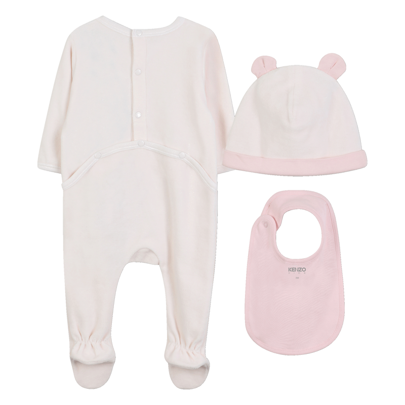Juego de pijama + gorro + babero KENZO KIDS 
                        UNISEXO