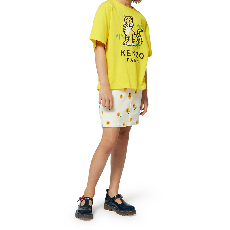 Falda de cintura el&aacute;stica KENZO KIDS 
                        NI&Ntilde;A