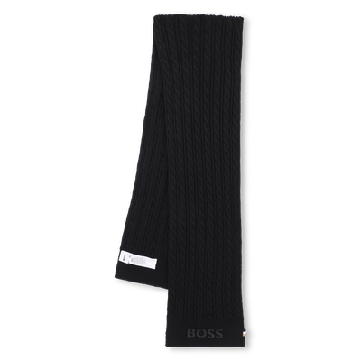 Bufanda de punto BOSS NIÑO