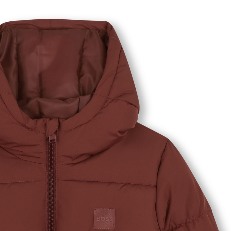 Chaqueta acolchada con capucha BOSS 
                        NI&Ntilde;O