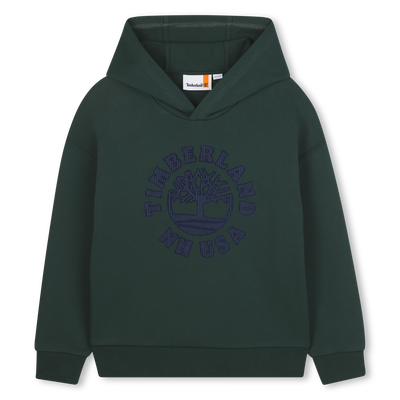 Sudadera con capucha de vell&oacute;n TIMBERLAND NI&Ntilde;O