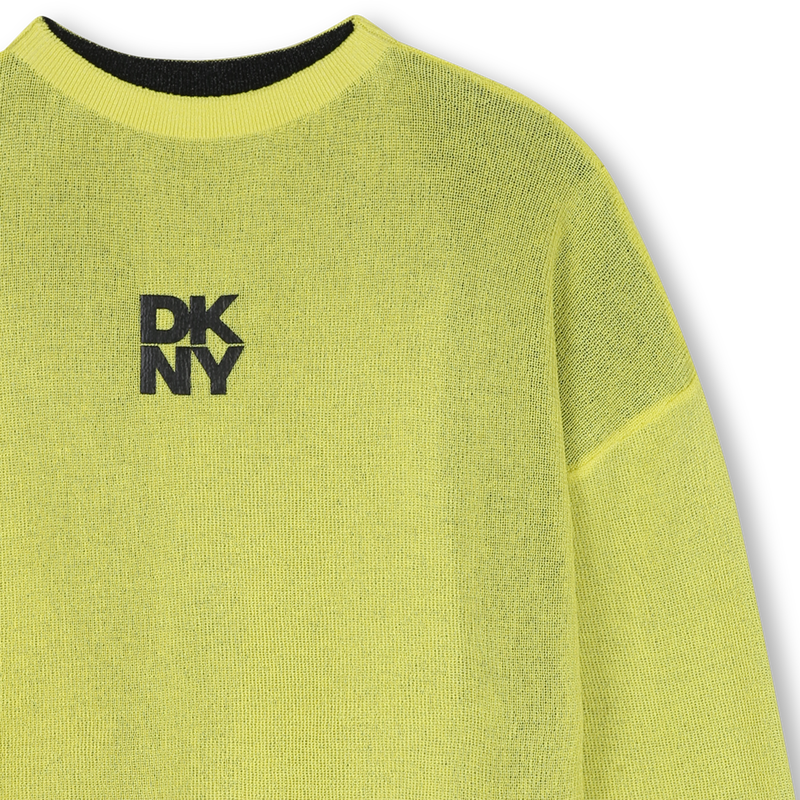 Su&eacute;ter reversible DKNY 
                        NI&Ntilde;A