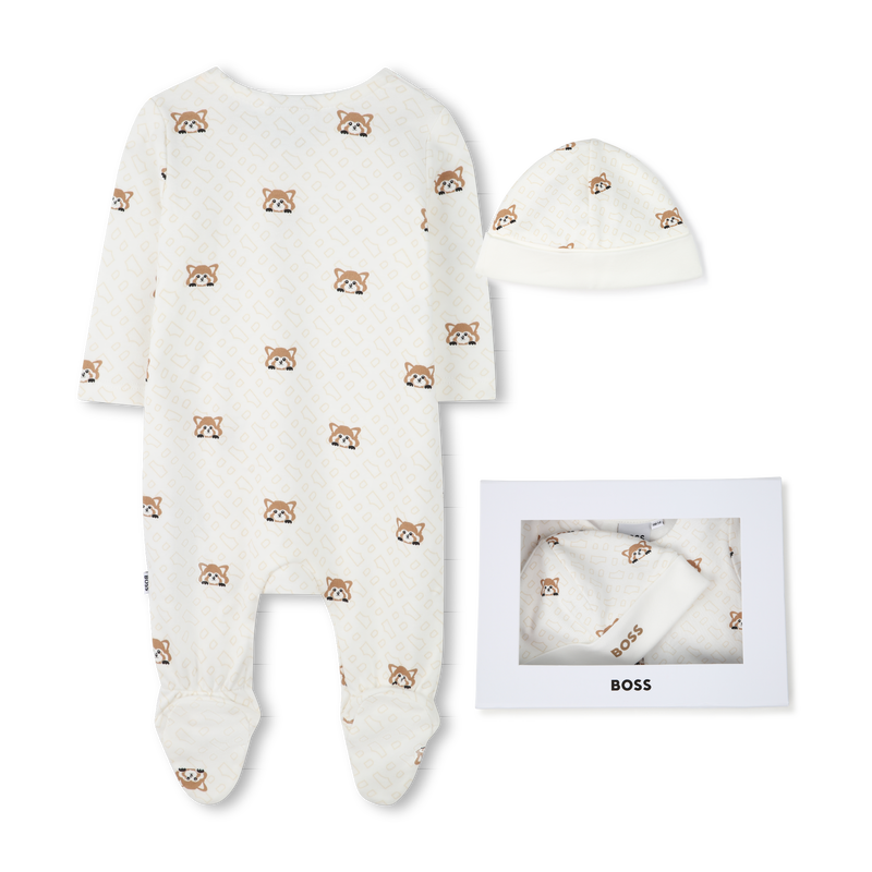 Conjunto de pijama y gorro BOSS 
                        NI&Ntilde;O