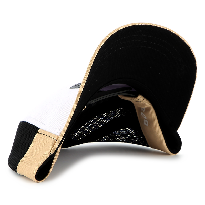 Gorra ajustable de algod&oacute;n BOSS 
                        NI&Ntilde;O