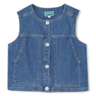 Chaqueta vaquera sin mangas, UNICO, hi-res