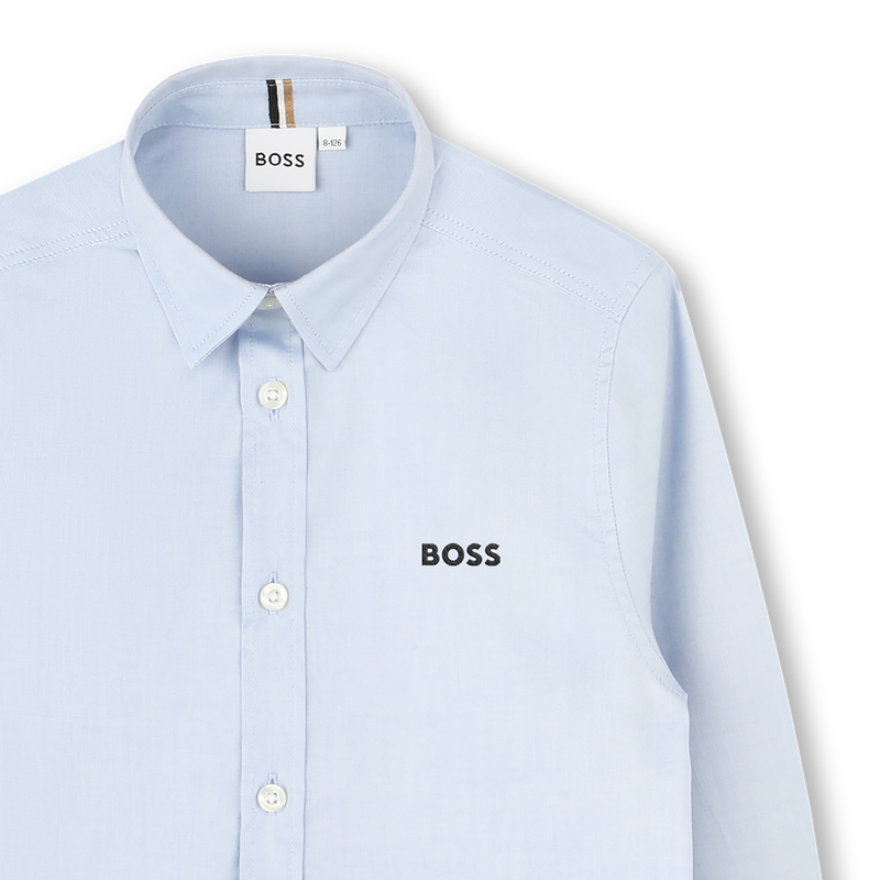 CAMISA DE MANGA LARGA BOSS 
                        NI&Ntilde;O
