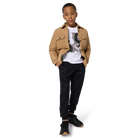 Chaqueta con cuello camisero BOSS 
                    NI&Ntilde;O