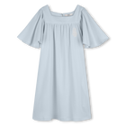 Vestido manga corta, AZUL, hi-res