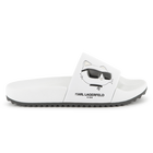 Chanclas con estampado KARL LAGERFELD KIDS 
                    NI&Ntilde;A