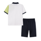 Polo y pantal&oacute;n de algod&oacute;n BOSS 
                    NI&Ntilde;O