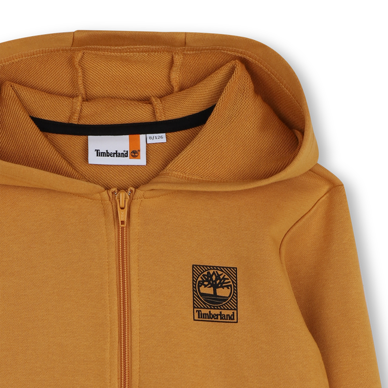 C&aacute;rdigan con capucha de vell&oacute;n TIMBERLAND 
                        NI&Ntilde;O