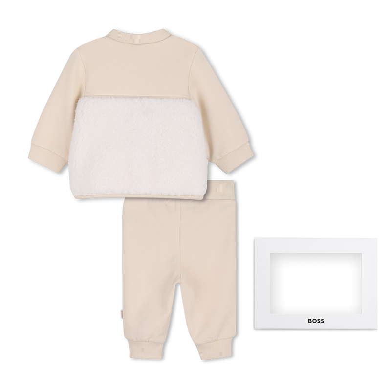 Conjunto de c&aacute;rdigan y pantal&oacute;n BOSS 
                        NI&Ntilde;A