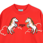 Sudadera fleece KENZO KIDS 
                    NI&Ntilde;O