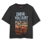 Camiseta de manga corta ZADIG & VOLTAIRE 
                    NI&Ntilde;O